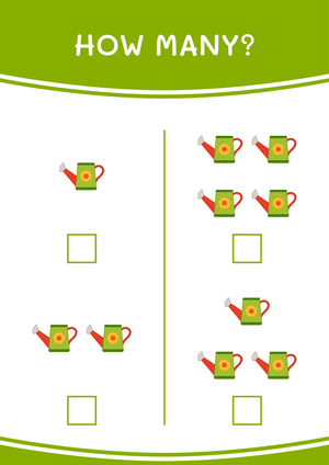 Interactive Easy Counting Worksheet for Beginners