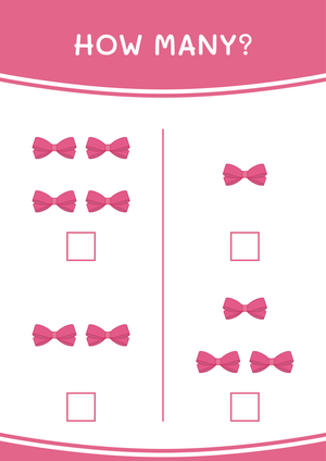 Easy to Learn Counting Numbers with This Worksheet