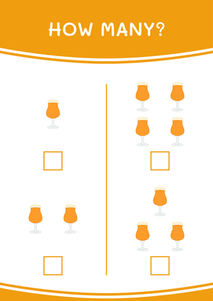 Worksheet on Number Recognition Counting Practice