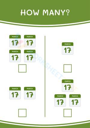 Engaging Count and Match Numbers with This Worksheet