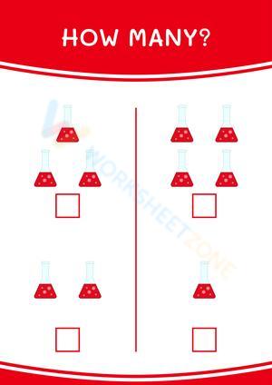 Counting Objects Worksheet for Early Learners