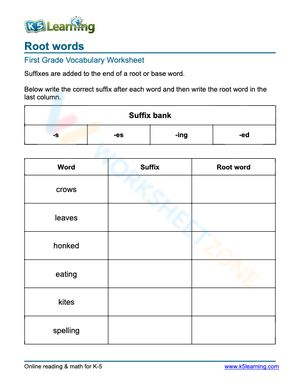 Root words 2