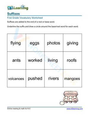 Suffixes 4