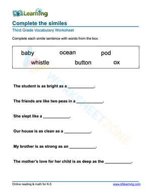 Similes 1