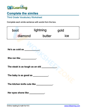 Similes 5