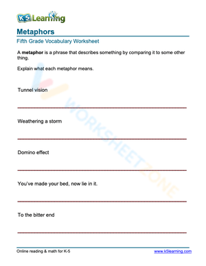 Metaphors 5