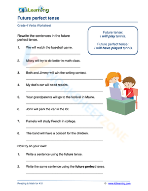 Future perfect tense 3
