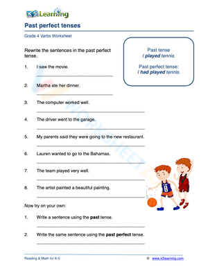 Past perfect tenses 1