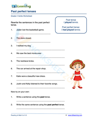 Past perfect tenses 3