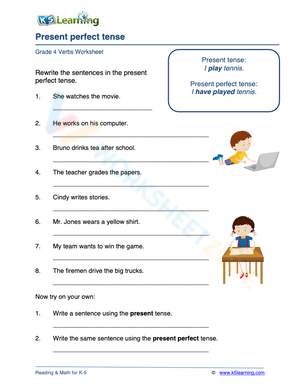 Present perfect tense 2