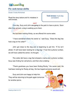 Fix verb tense shifts 2
