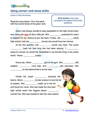 Using correct verb tense shifts 2