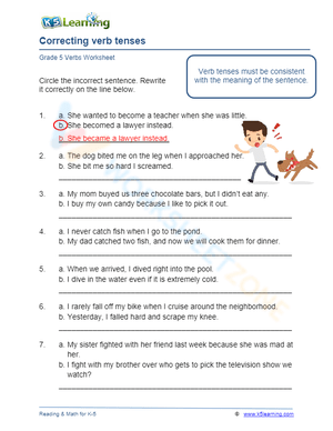 Verb tense shifts 2