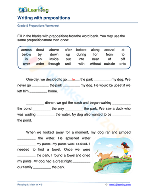 Choosing prepositions 1