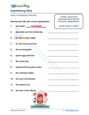 Capitalizing titles 2