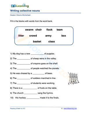 Writing collective nouns 1