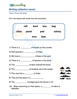 Writing collective nouns 3