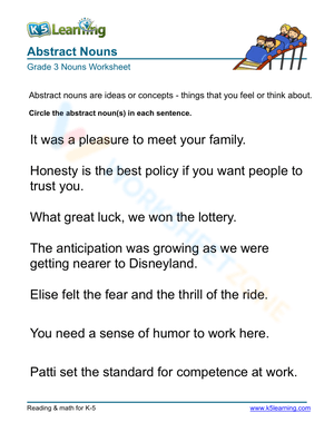 Abstract Nouns 6