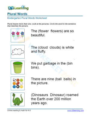 Plural Words 4