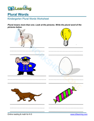 Plural Words 15