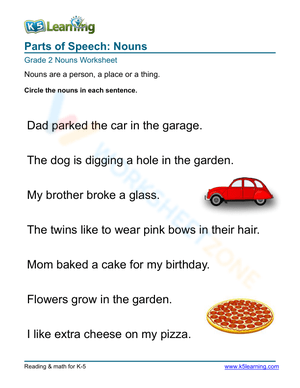 Parts of Speech: Nouns 4