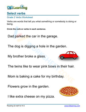 Select verbs 4
