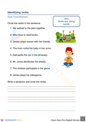 Identifying Action Words