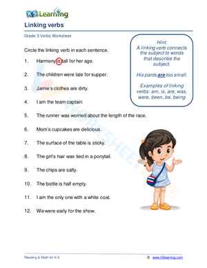 Linking verbs 1
