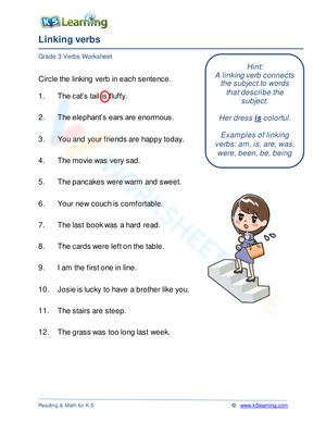 Linking verbs 2