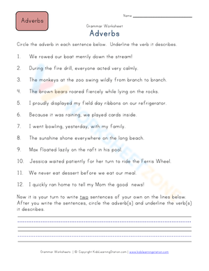 Adverbs 3