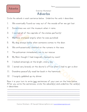 Adverbs 4