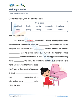 Writing adverbs 2