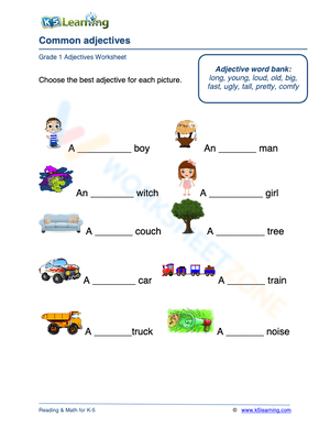 Common adjectives 3