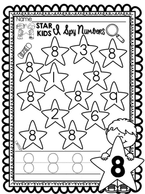 Practice Number Search: Spy Number 8