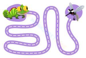 Fun Dot Tracing: From Iguana to Mosquito