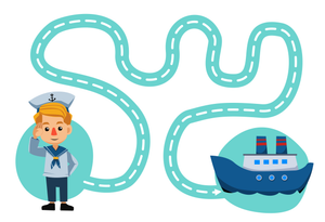 Sailor to Ship Matching Activity Worksheet