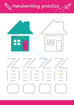 Handwriting Practice: Tracing Shapes and Patterns