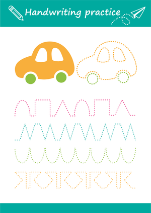 Pattern Tracing Practice | Essential Preschool Worksheet