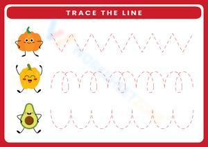 Tracing Lines: Fine Motor Skills Practice