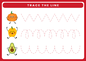 Tracing Lines: Fine Motor Skills Practice