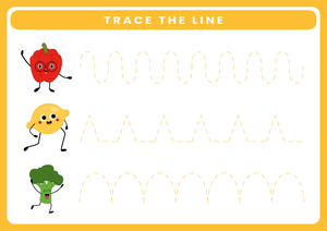 Tracing Lines Activity for Preschool Skills