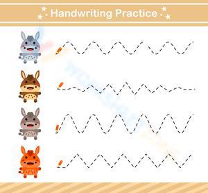 Handwriting Practice Worksheet for Better Skills