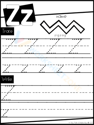 Letter Z Practice: Improve Handwriting Skills