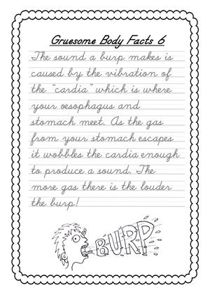Printable Cursive Handwriting Worksheet | Grade 5