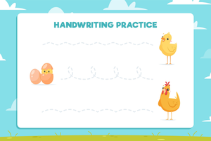 Printable Line Tracing Worksheet | Preschool