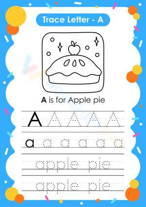 Trace Letter A: Practice Handwriting Skills