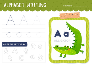 Letter A Writing Practice Worksheet