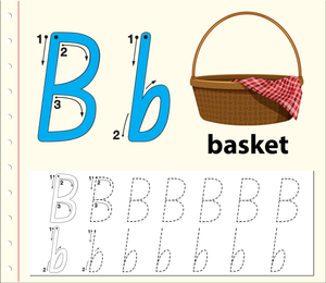 B is for Basket: Recognizing the Letter B