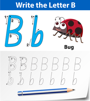 B is for Bug: Introduction to Letter B