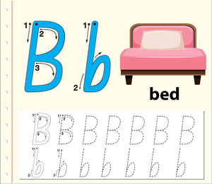 B is for Bed: Understanding the Letter B
